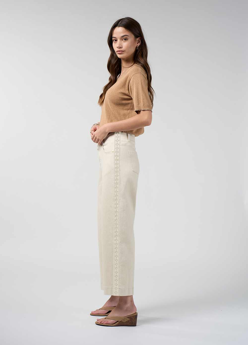 Loobie's Story Galle Pant - Ecru