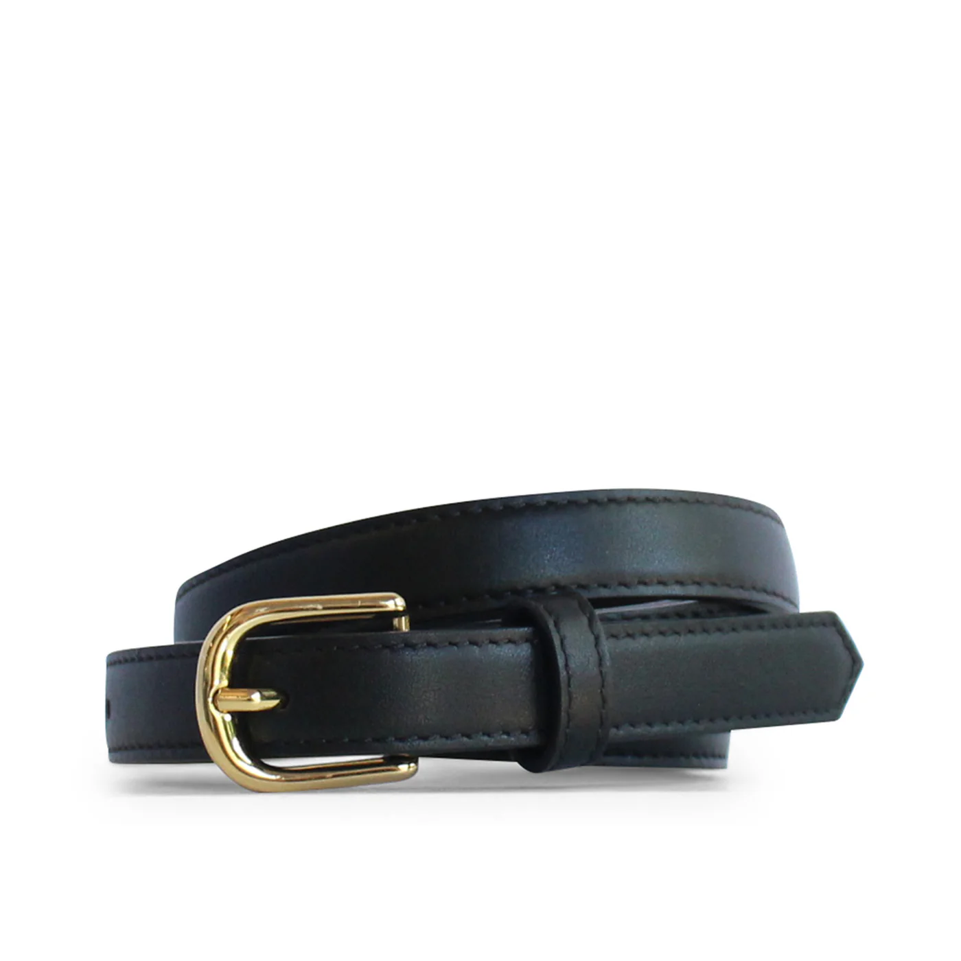 Kathryn Wilson Lauren Belt - Black Calf