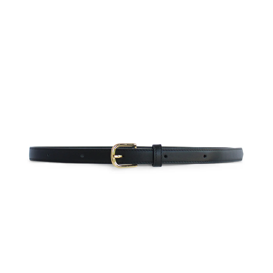 Kathryn Wilson Lauren Belt - Black Calf