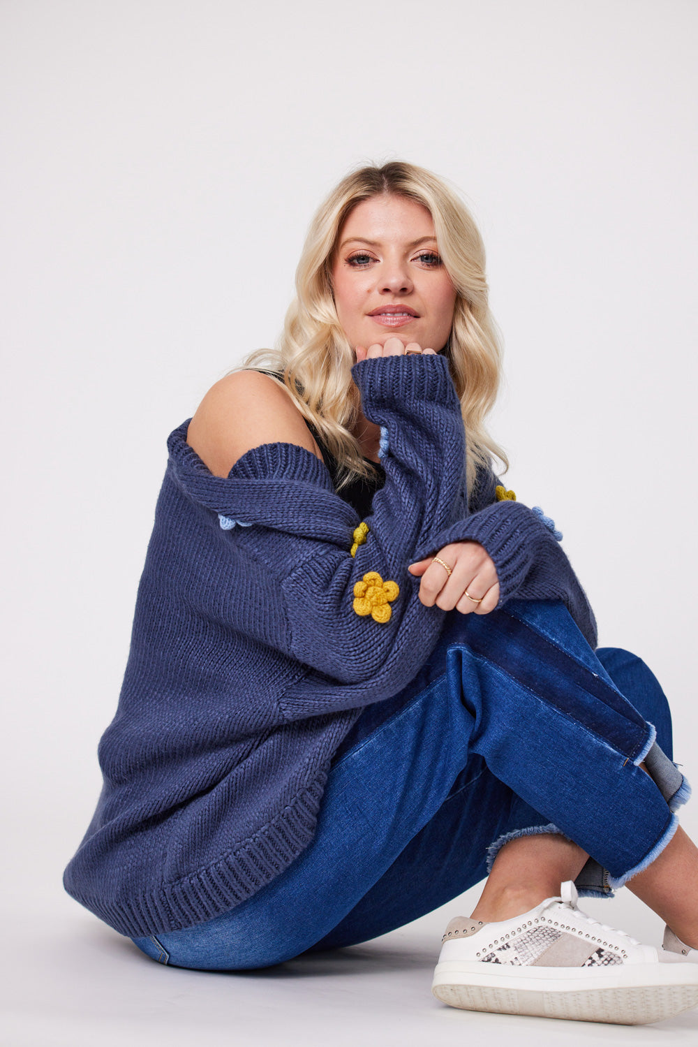 Lemon Tree Rosaline Knit - Blue