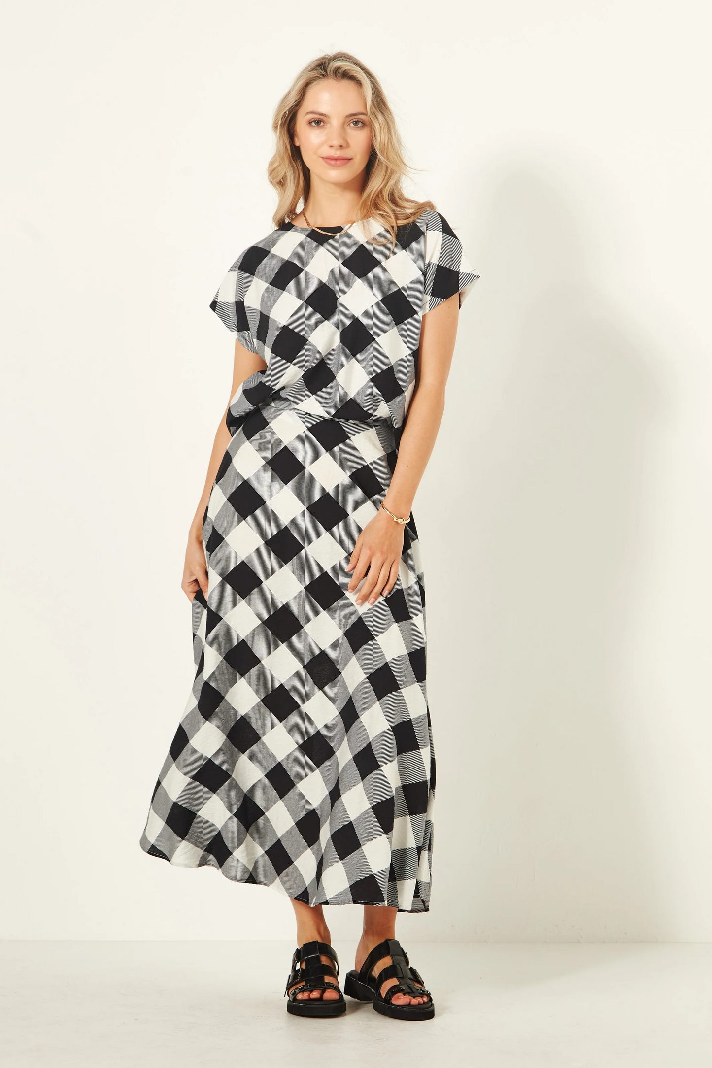 Lemon Tree Valeria Skirt - Gingham