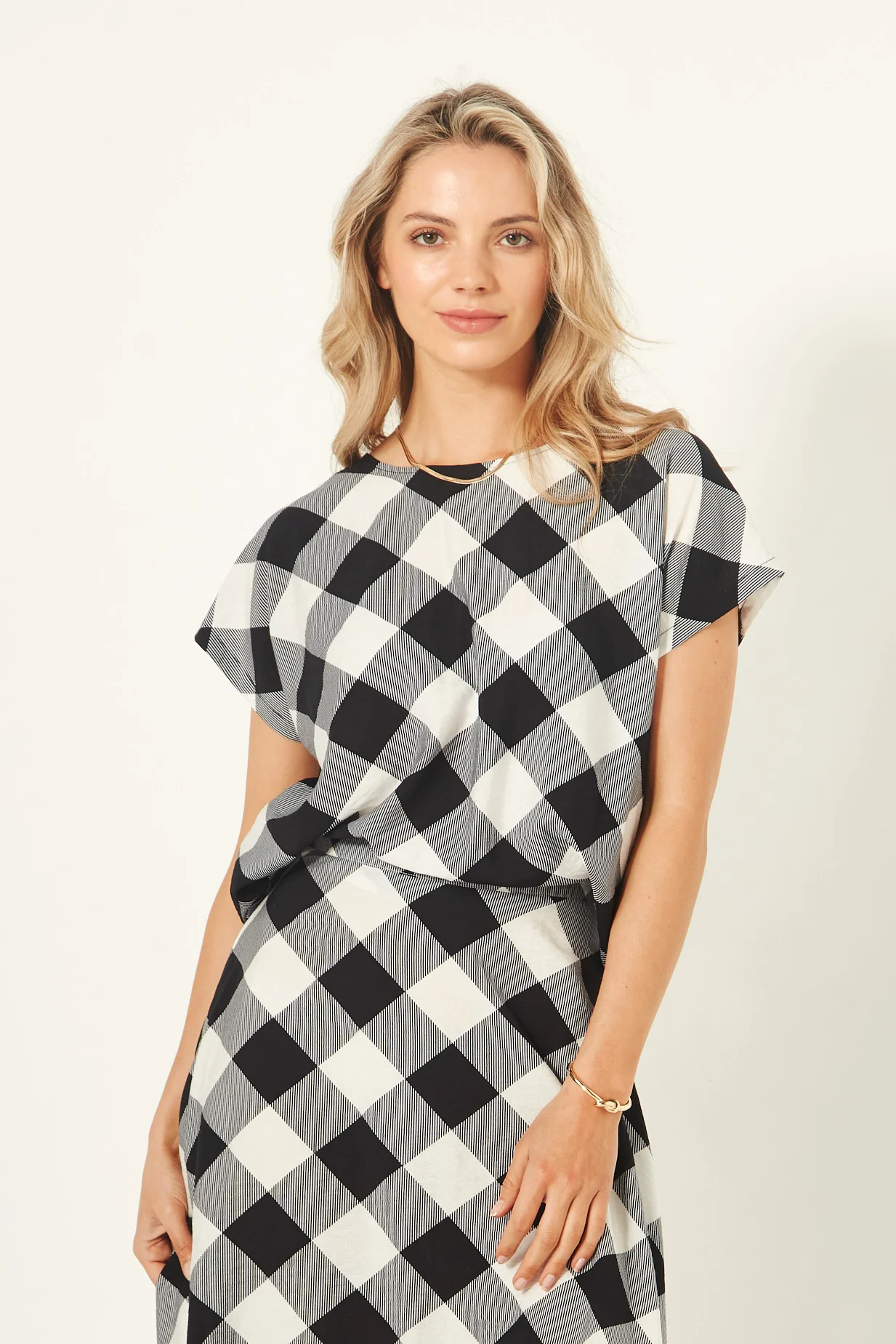 Lemon Tree Melani Top - Gingham