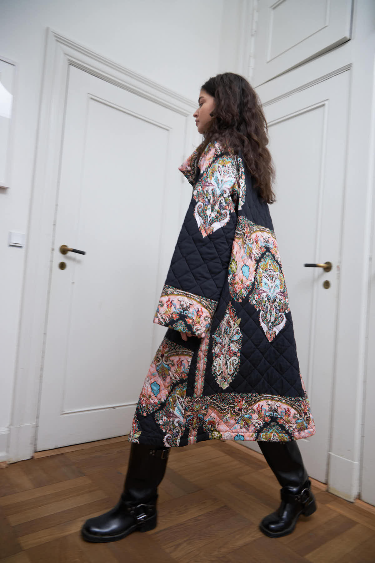 Lollys Laundry Randi Coat - Flower Print