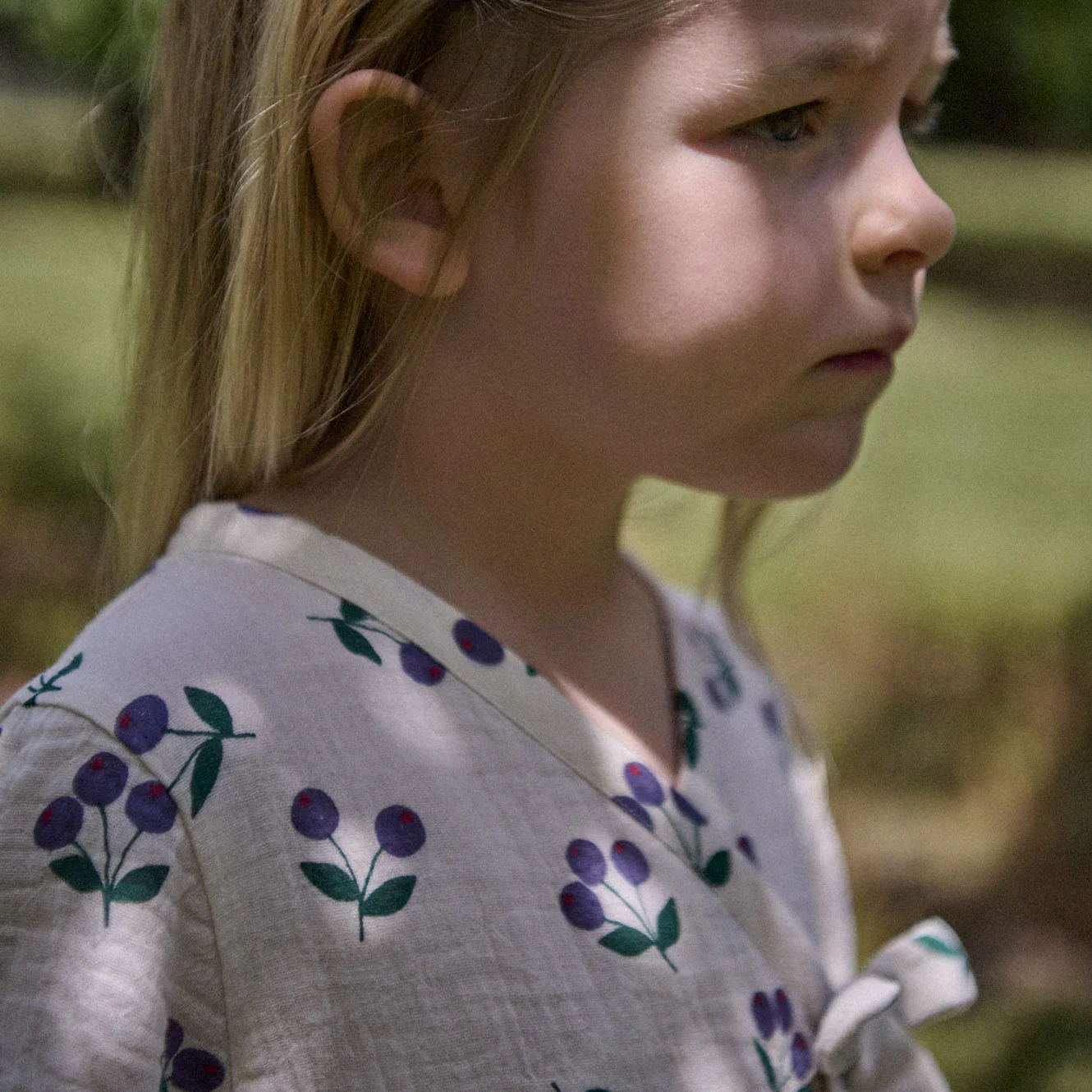 Nature Baby Mabel Dress - Winter Berry Natural Print