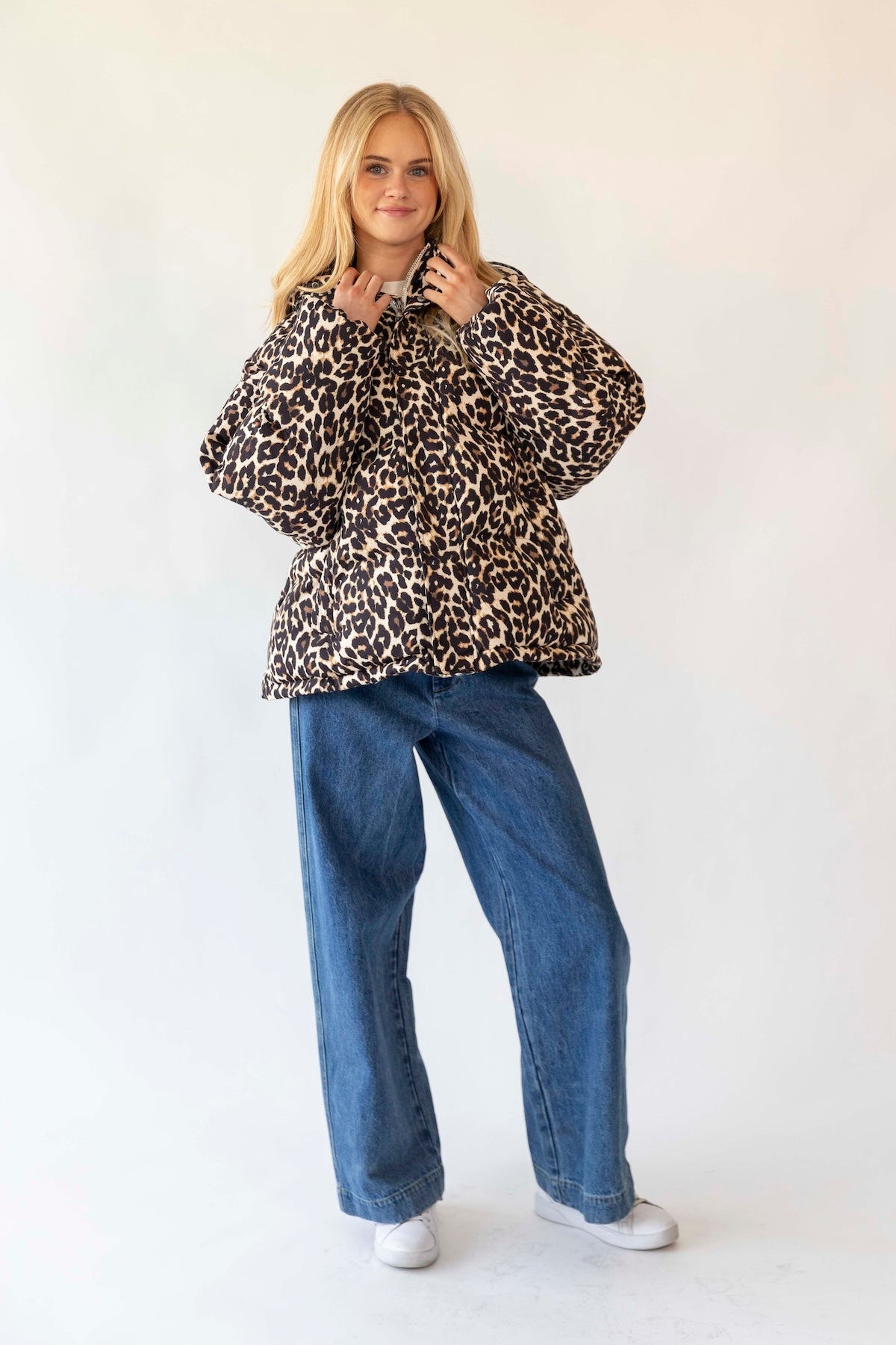 Lollys Laundry ShelbyLL Jacket - Leopard Print