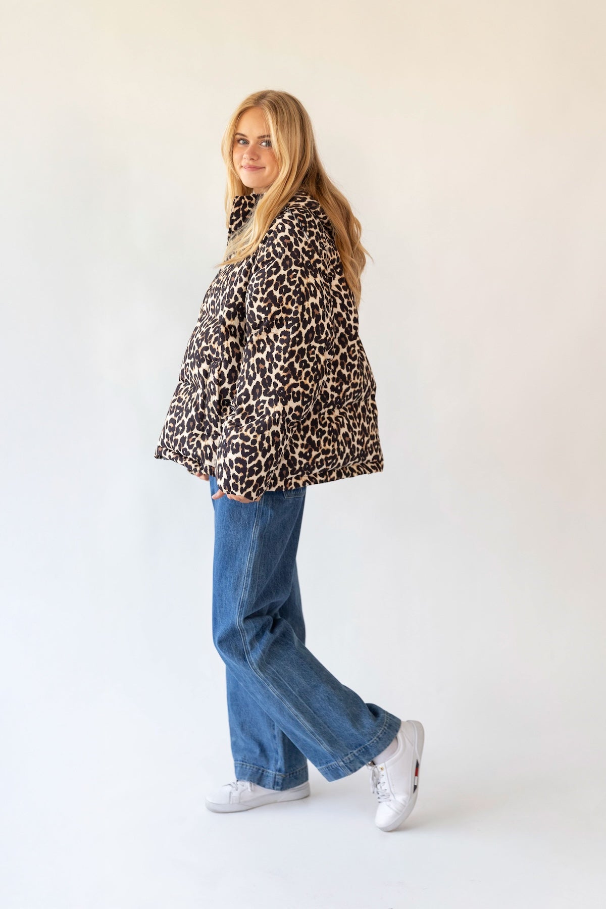 Lollys Laundry ShelbyLL Jacket - Leopard Print