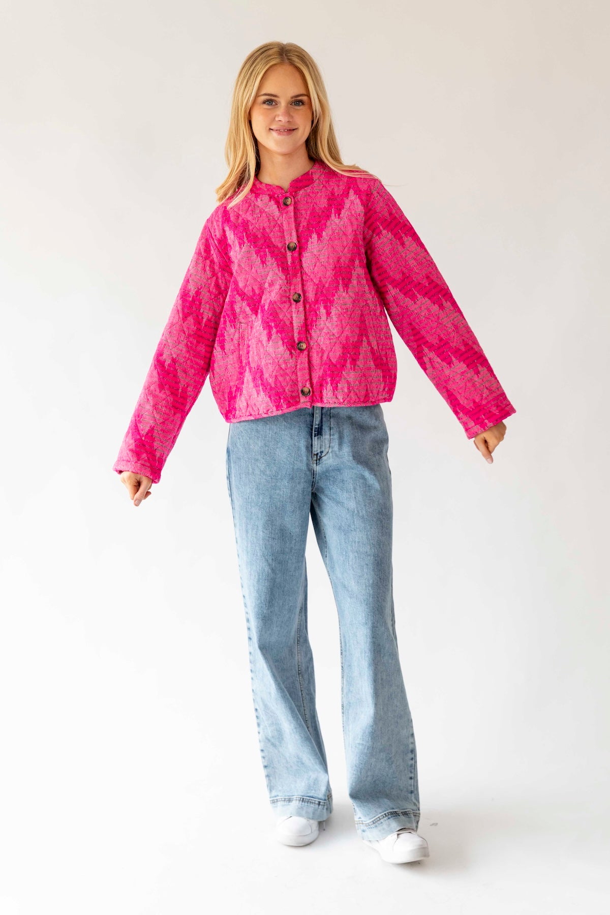 Lollys Laundry EmiliaLL Jacket LS - Pink