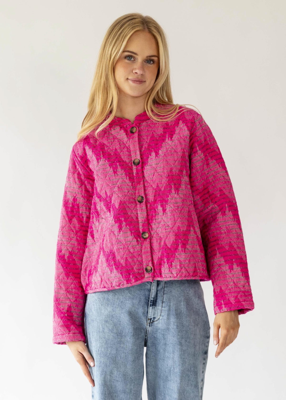 Lollys Laundry EmiliaLL Jacket LS - Pink