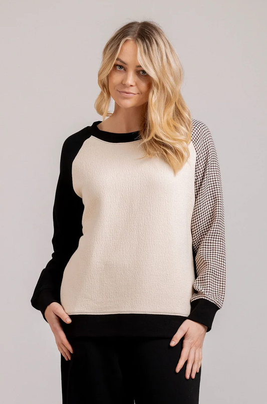 Mi Moso Maeve Sweat - Cream