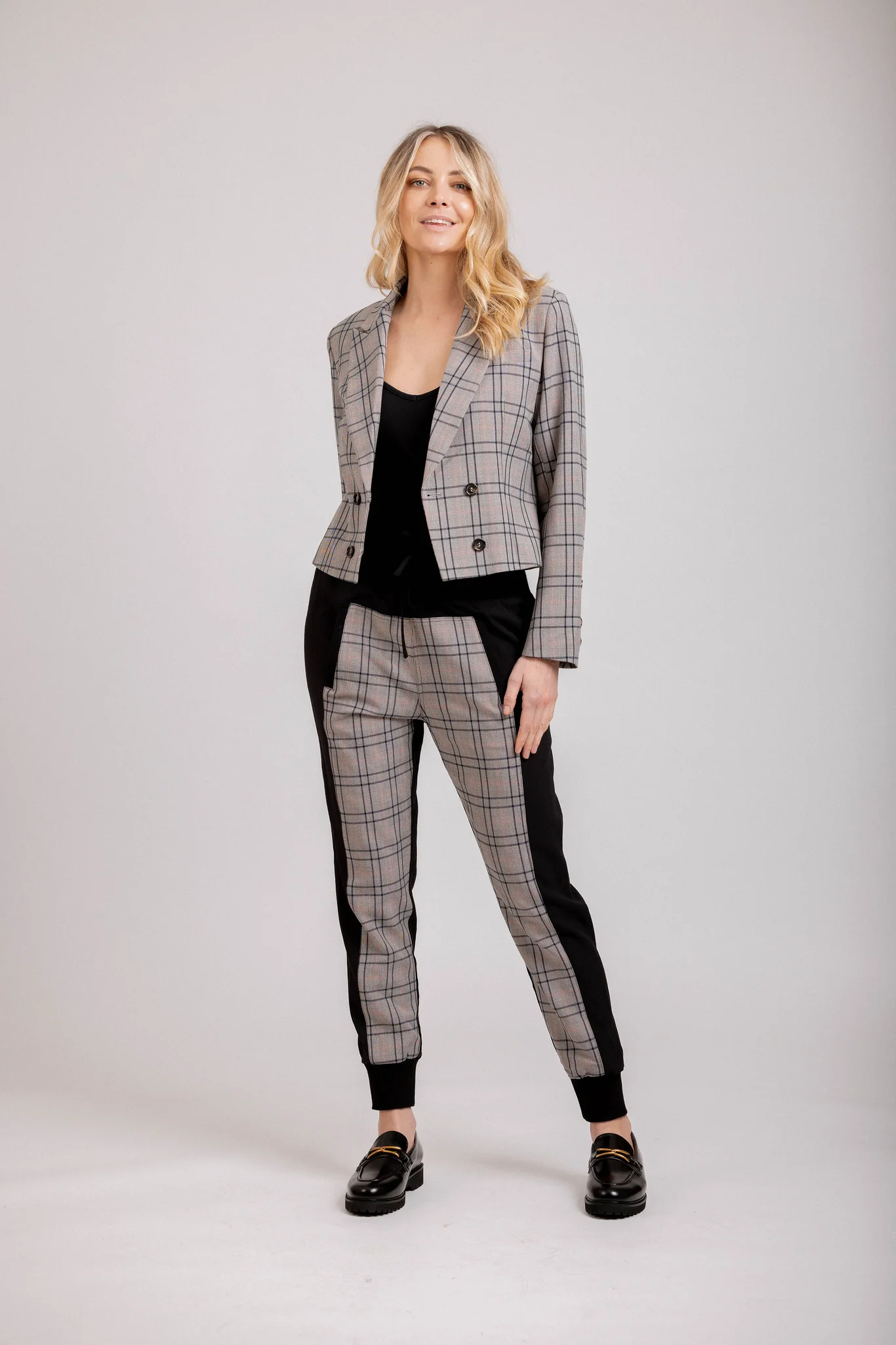 Mi Moso Willow Pant - Plaid