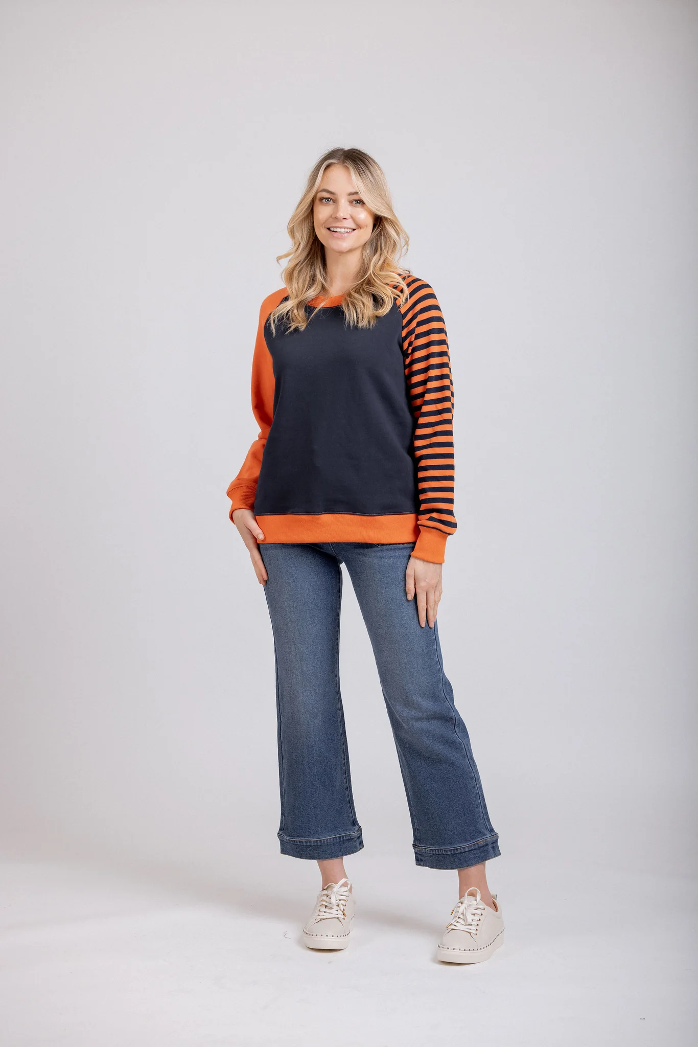 Mi Moso Maeve Sweat - Orange