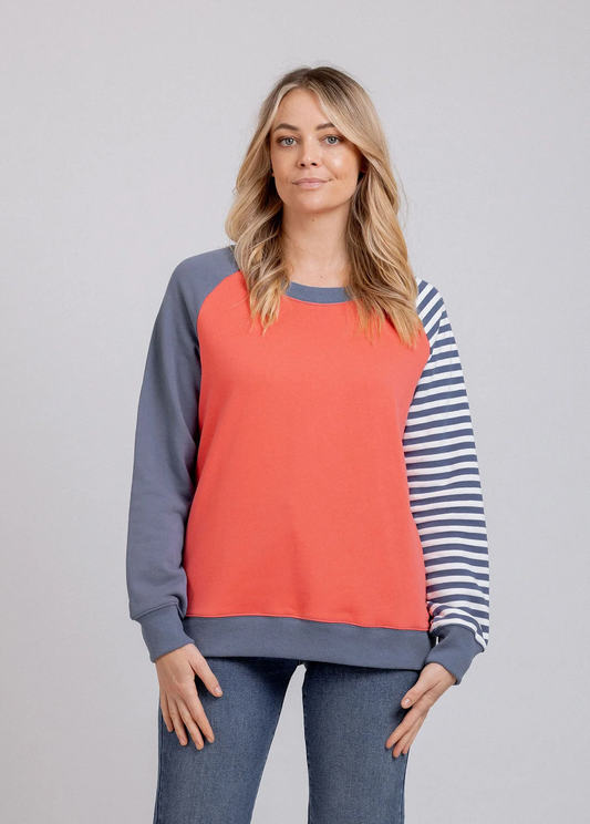 Mi Moso Maeve Sweat - Denim