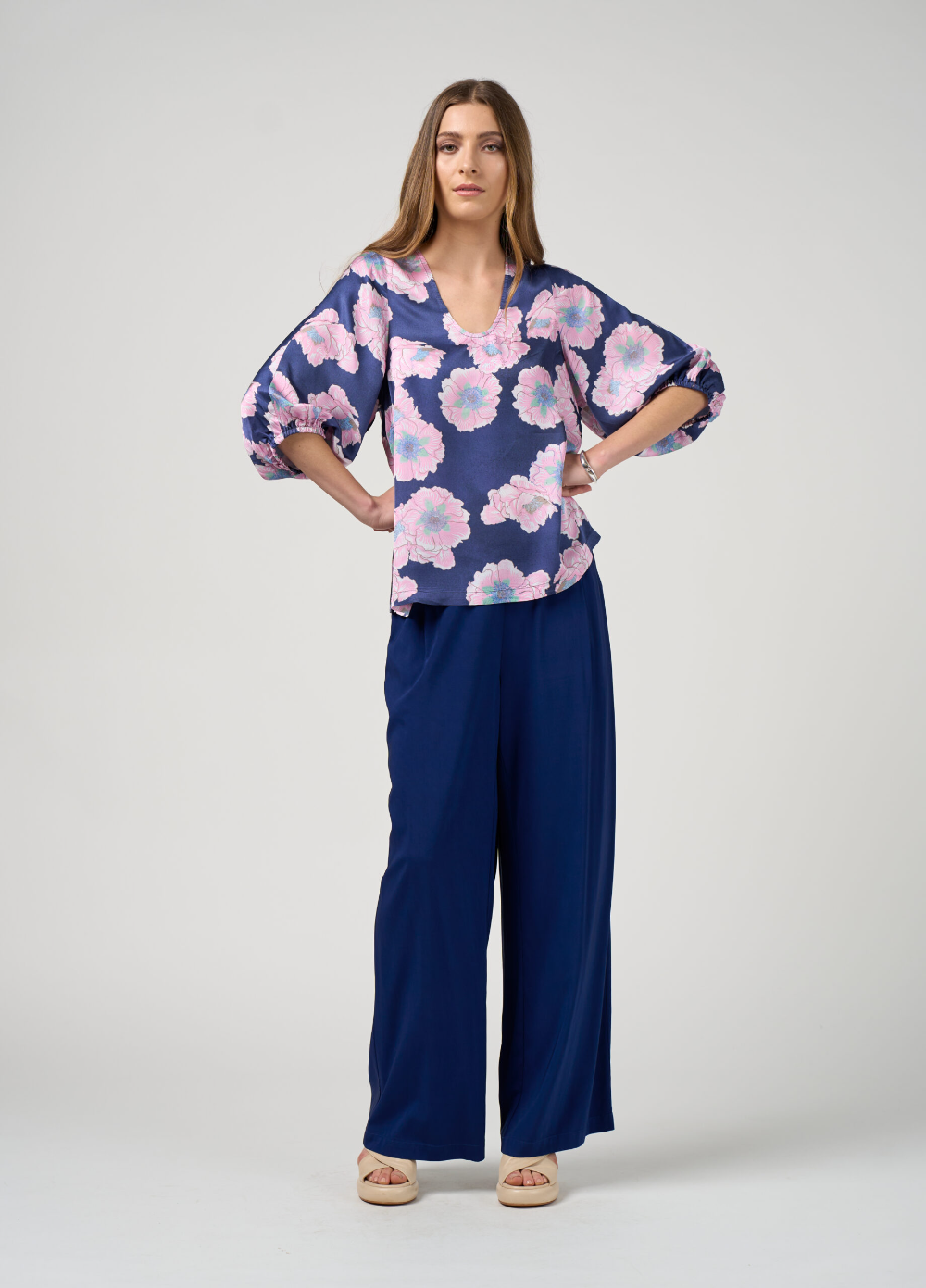 Madly Sweetly Poetic Top - Ink Multi