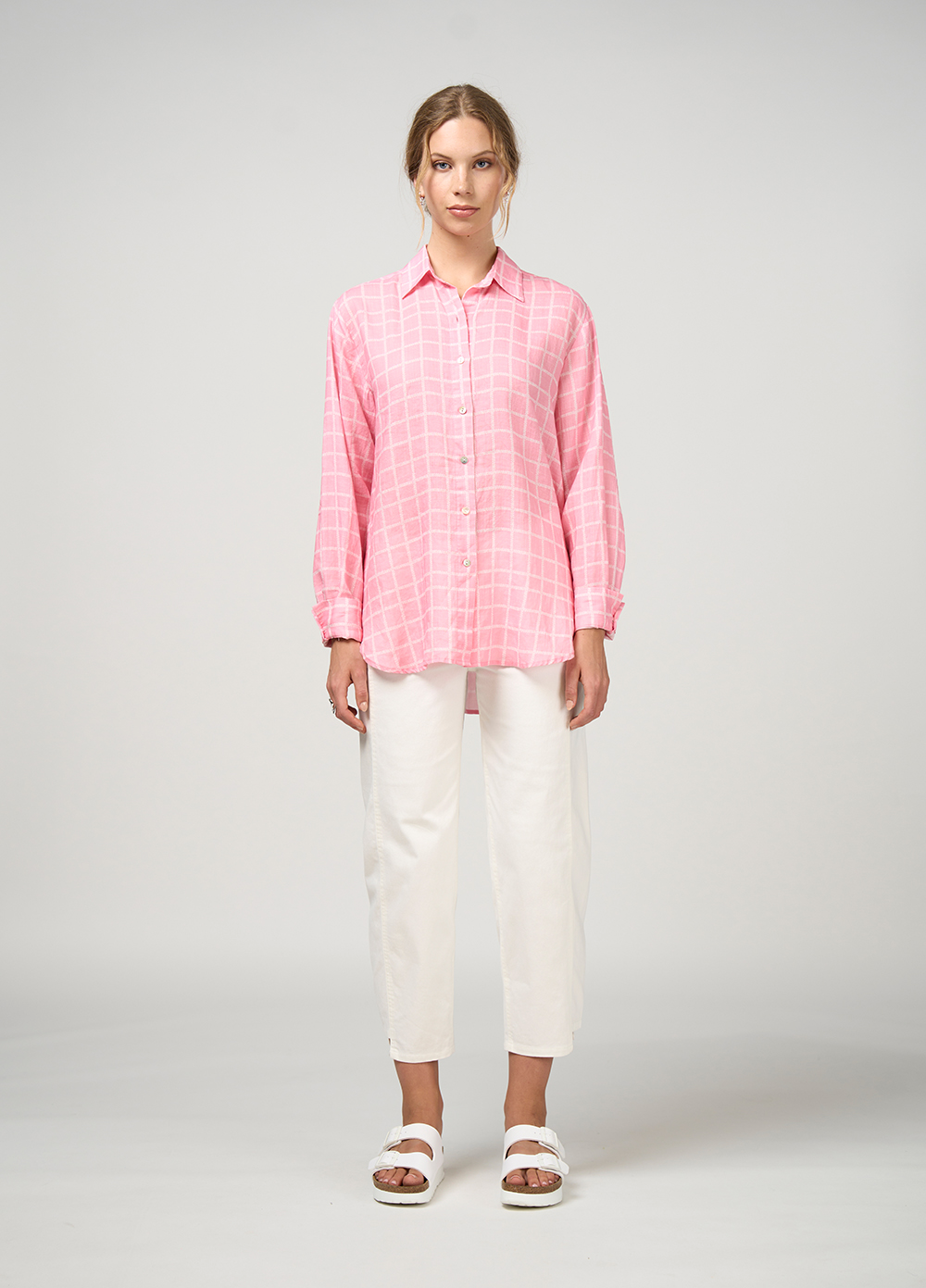 Madly Sweetly Wavelength Shirt - Candy White