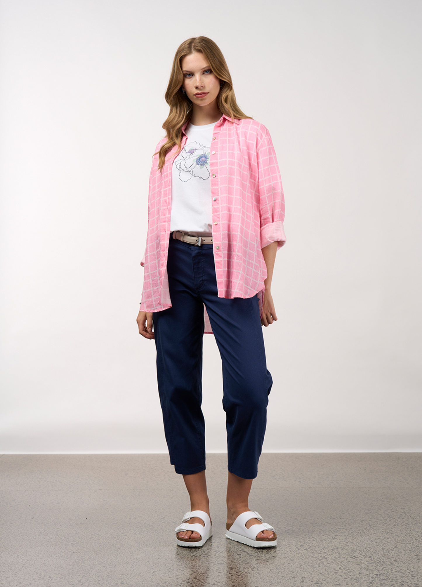 Madly Sweetly Wavelength Shirt - Candy White