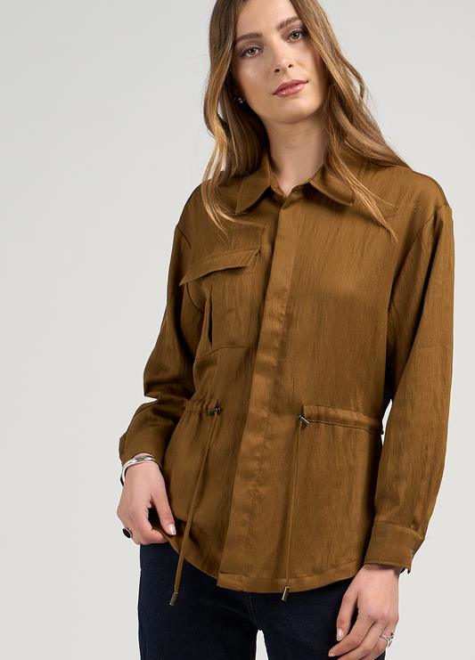 Madly Sweetly Polaris Jacket - Bronze