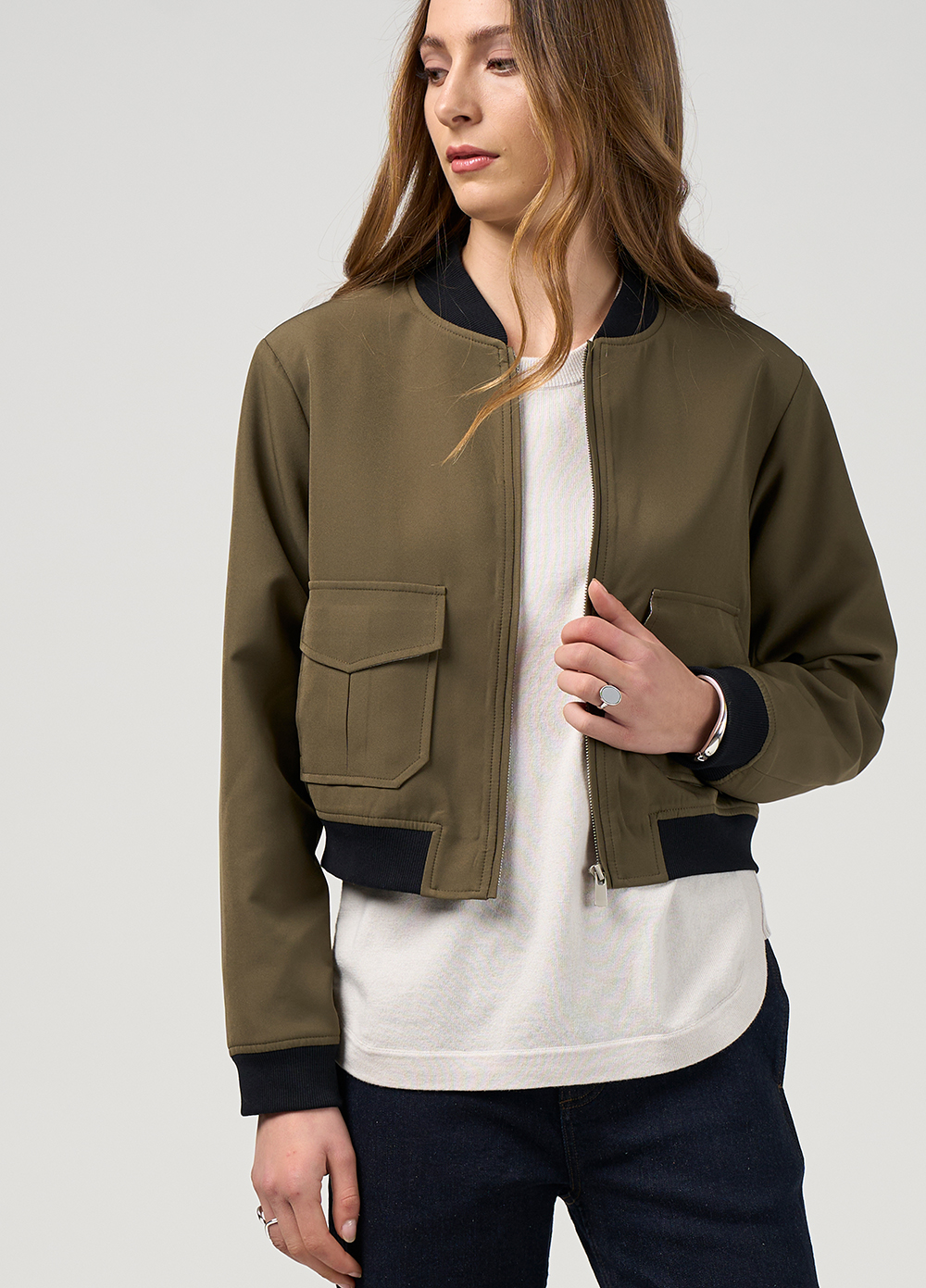 Madly Sweetly Cavalry Jacket - Khaki