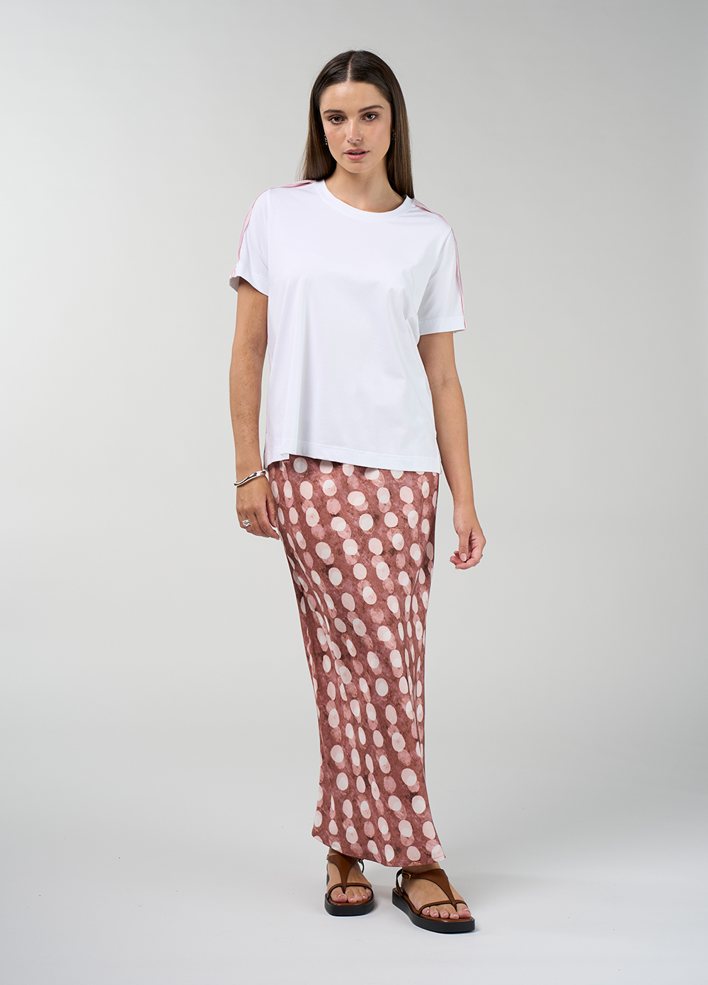 Madly Sweetly Duality Tee - White/Blush