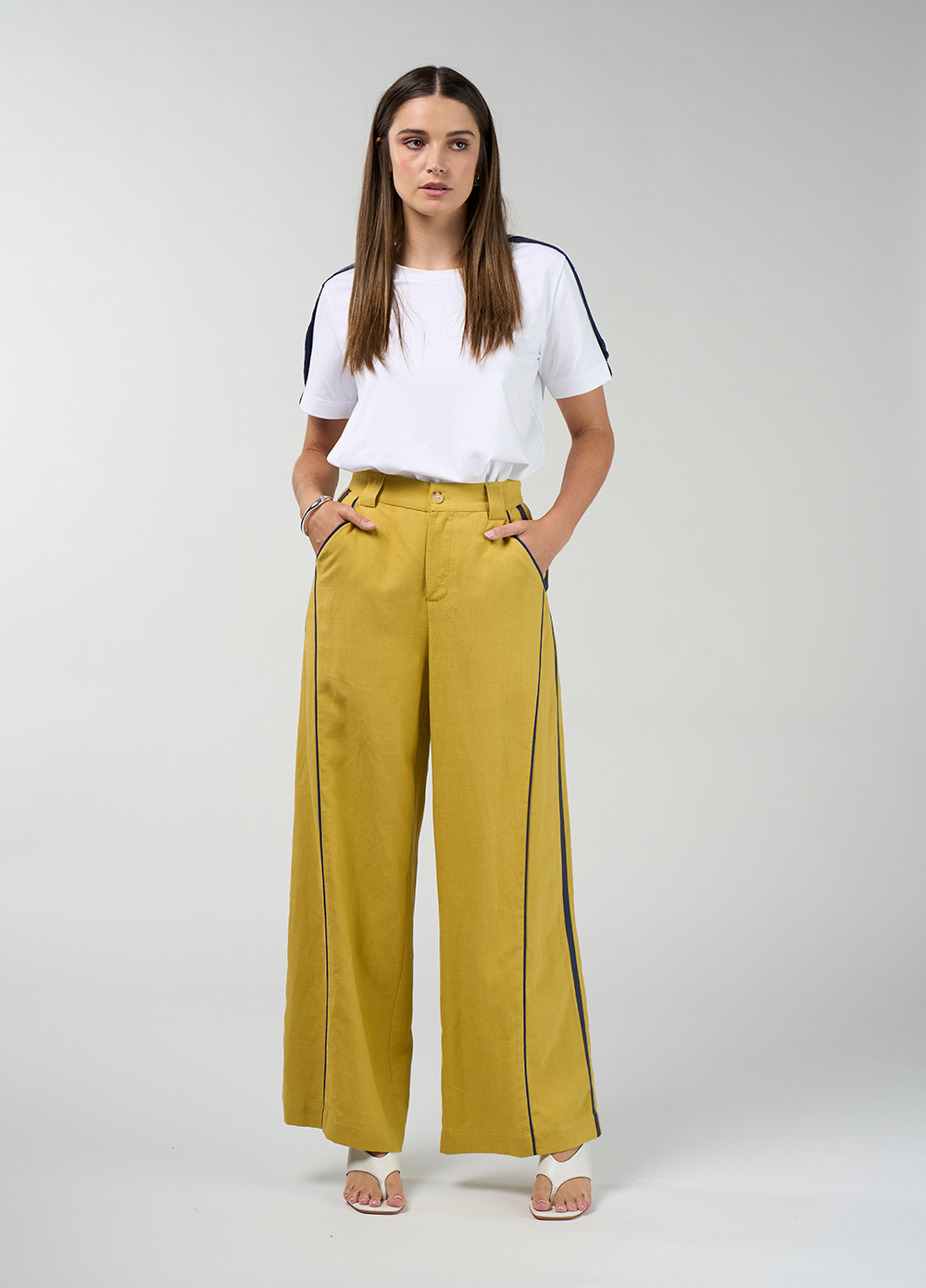 Madly Sweetly Duality Pant - Citron