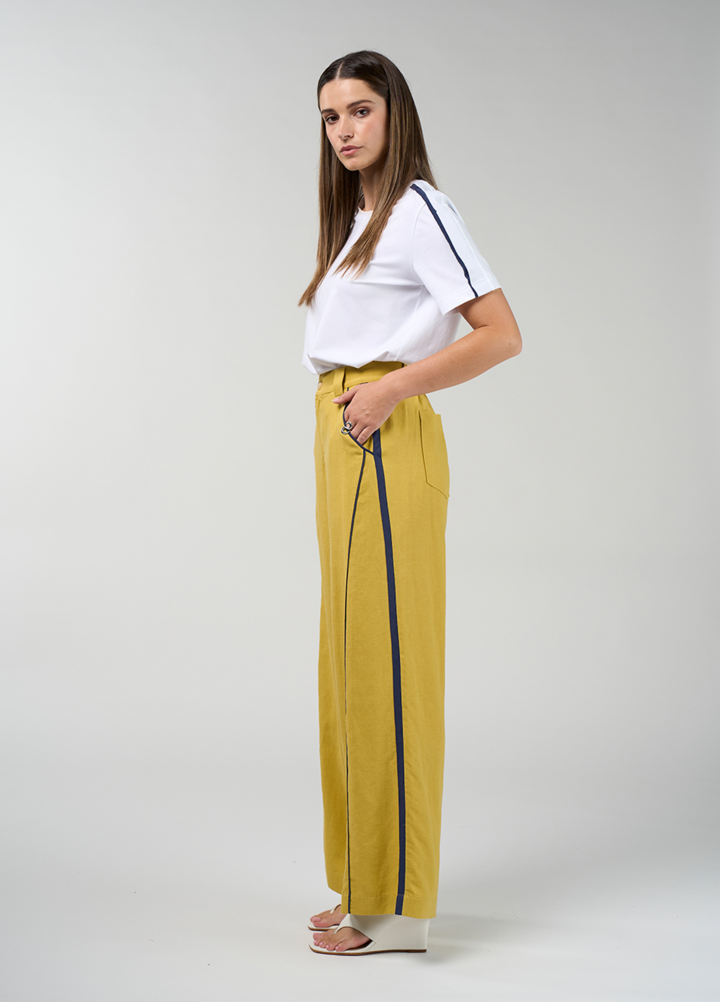 Madly Sweetly Duality Pant - Citron