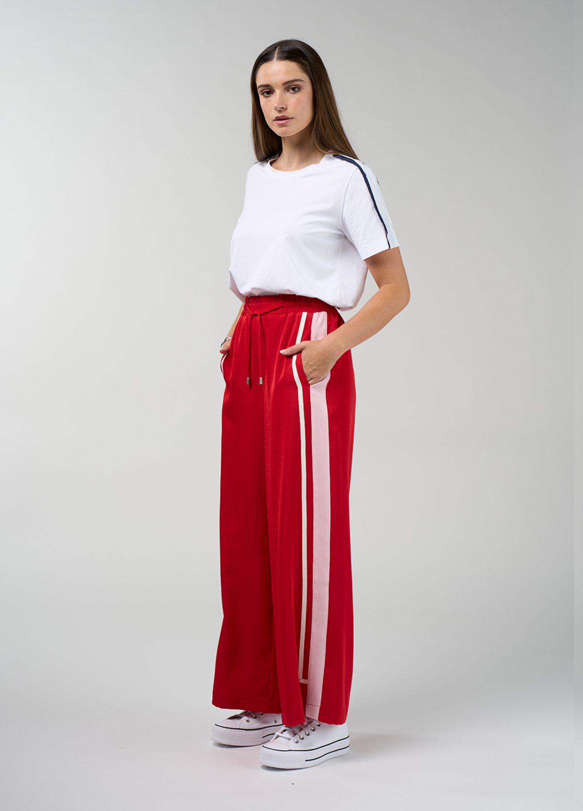 Madly Sweetly Contour Pant - Poppy/Blush