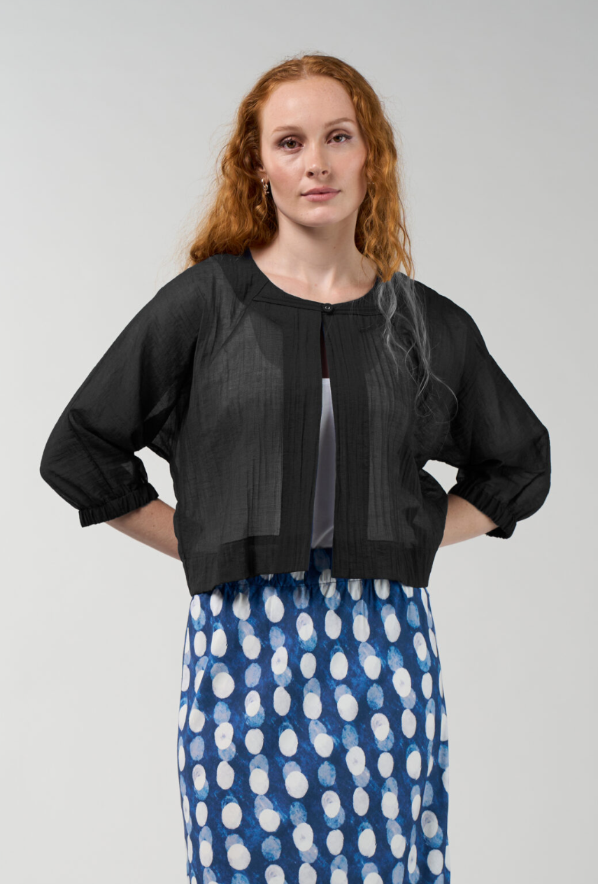 Madly Sweetly Frame Jacket - Black