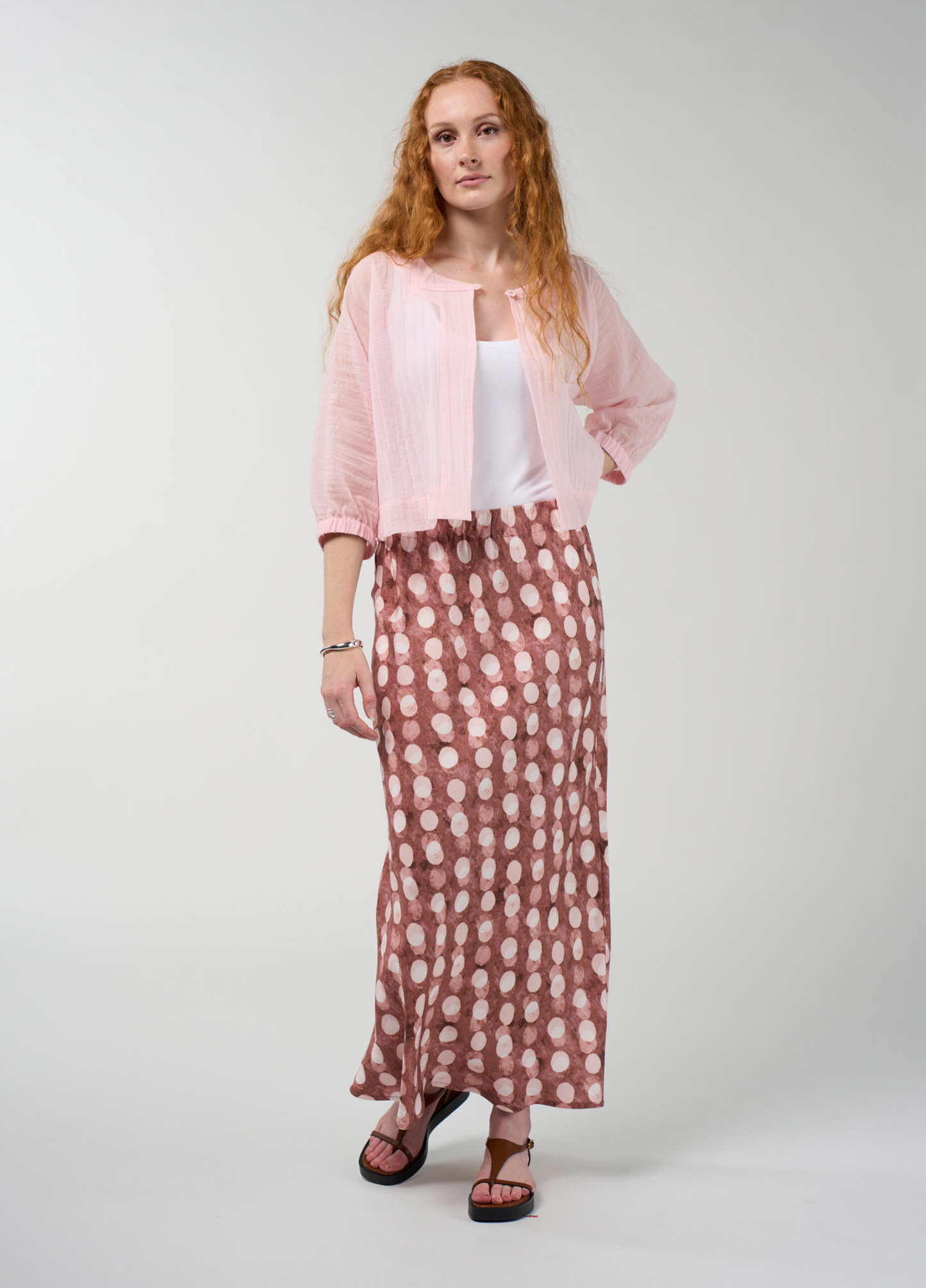Madly Sweetly Frame Jacket - Blush