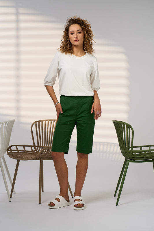 Madly Sweetly Marina Short - Palm Green