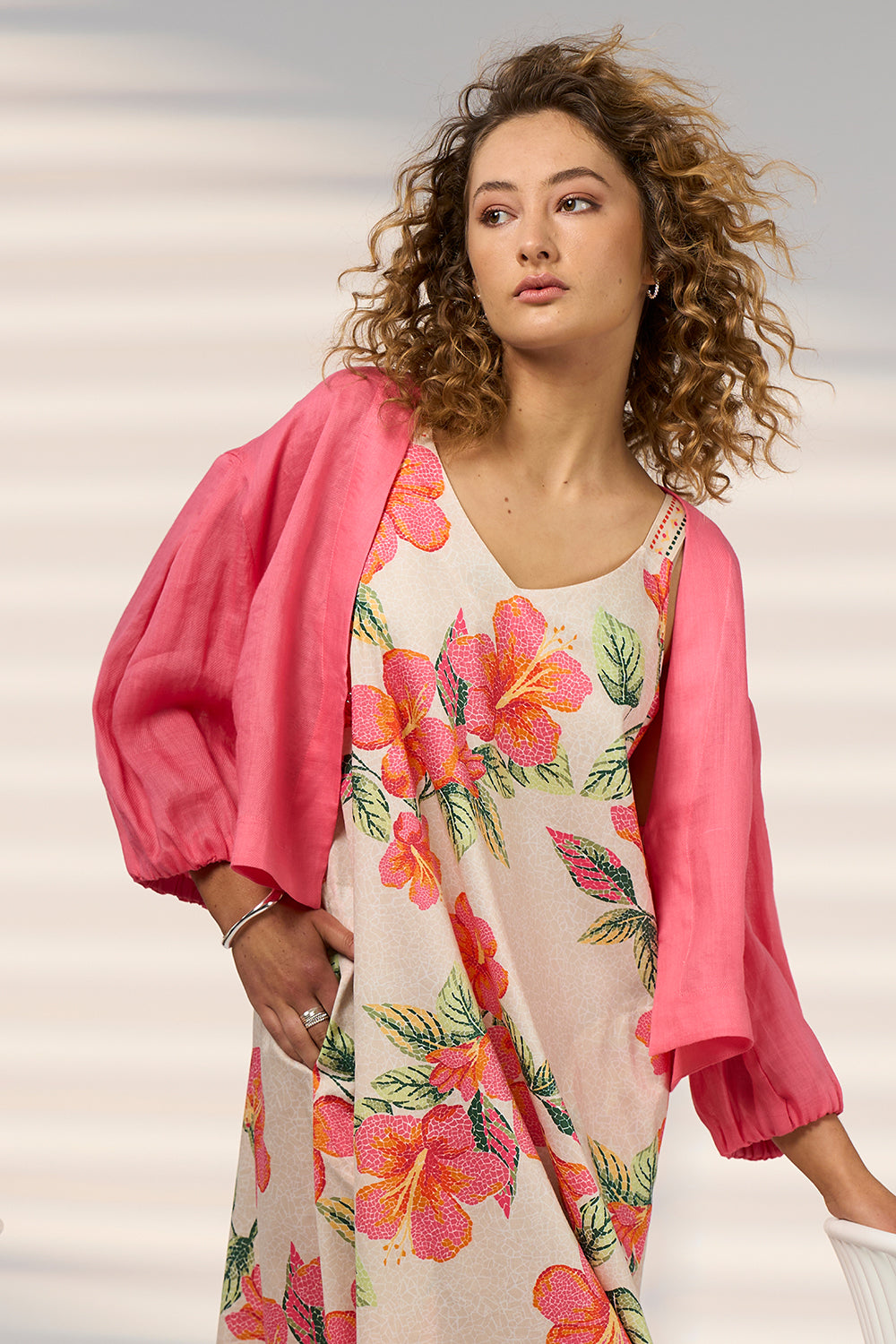 Madly Sweetly Lucid Jacket - Peony Pink