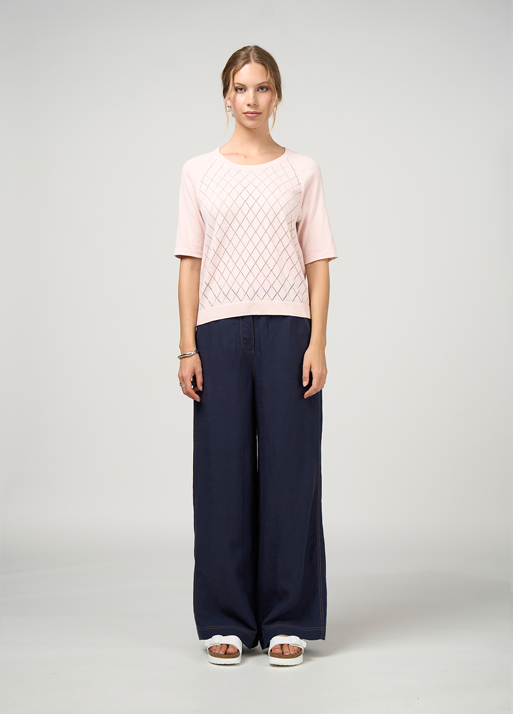 Madly Sweetly Aero Tee - Ballet Pink