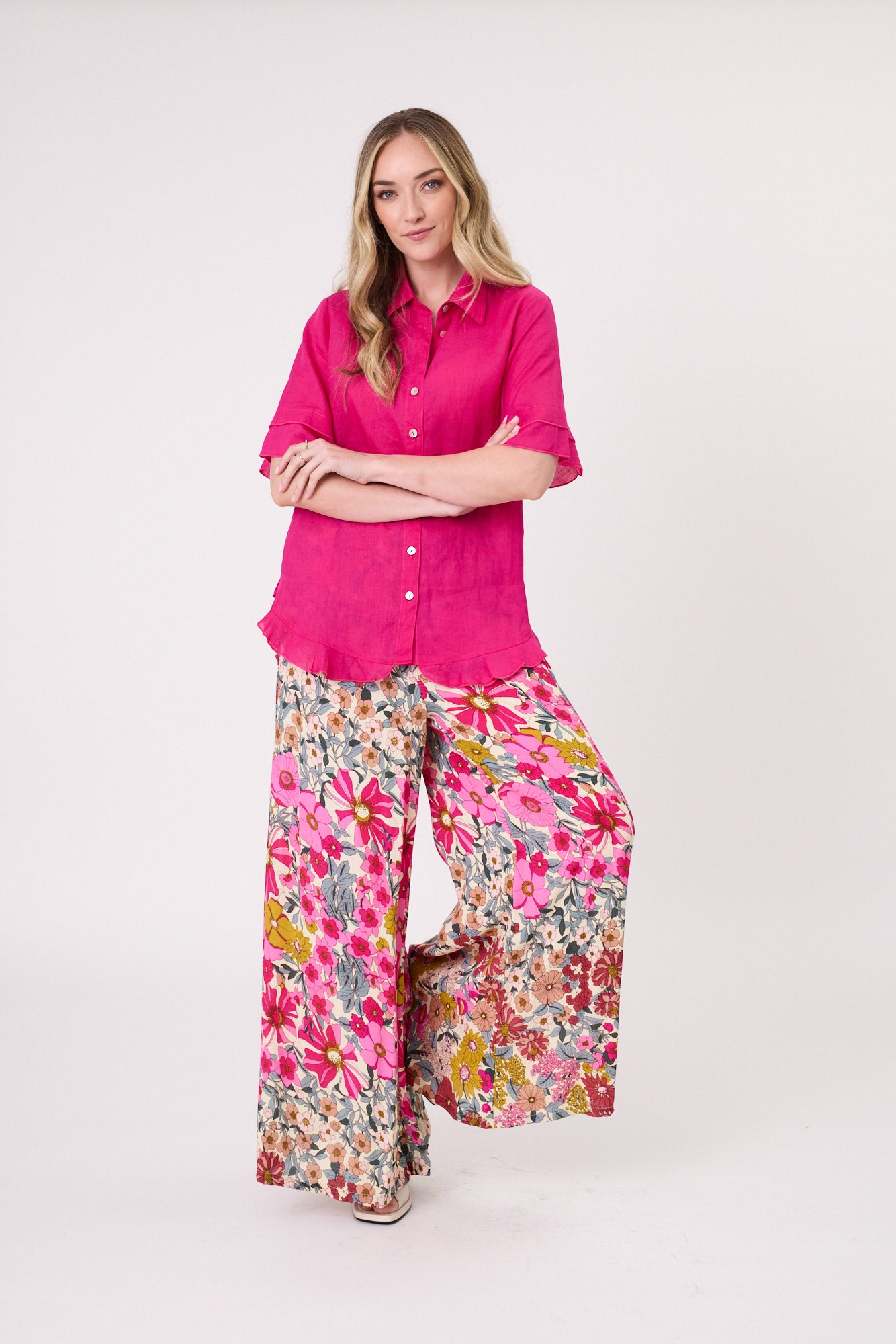 Lemon Tree Massima Pant - Garden Print