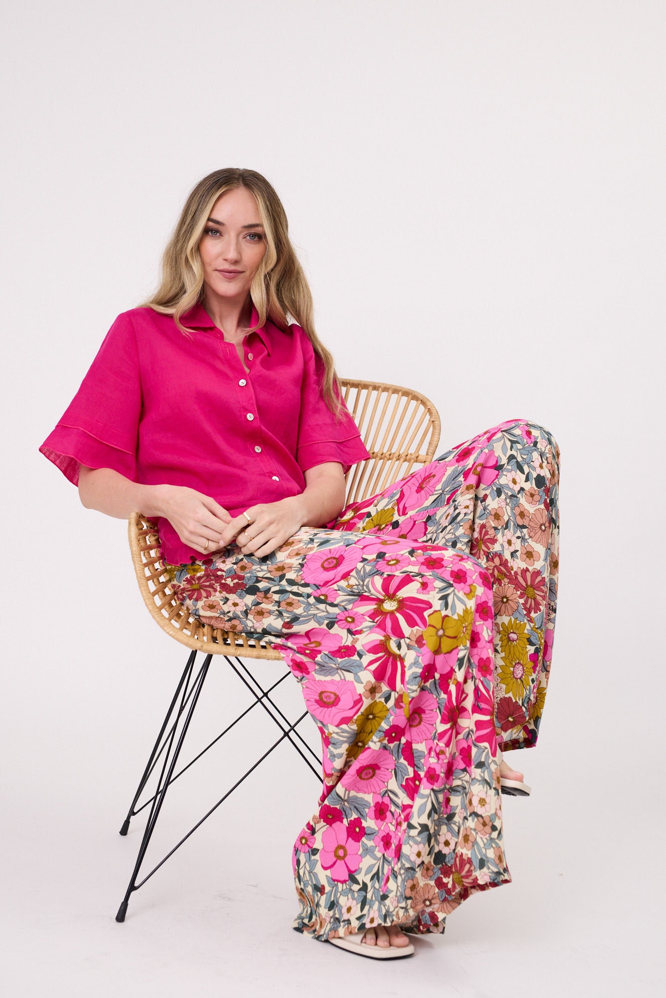 Lemon Tree Massima Pant - Garden Print
