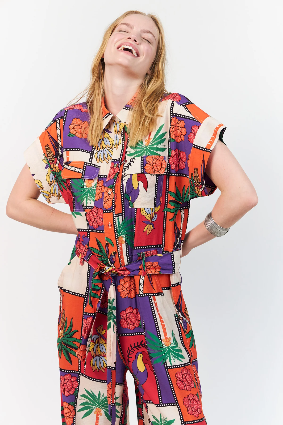 Lollys Laundry Mathilde Jumpsuit SS - Multi
