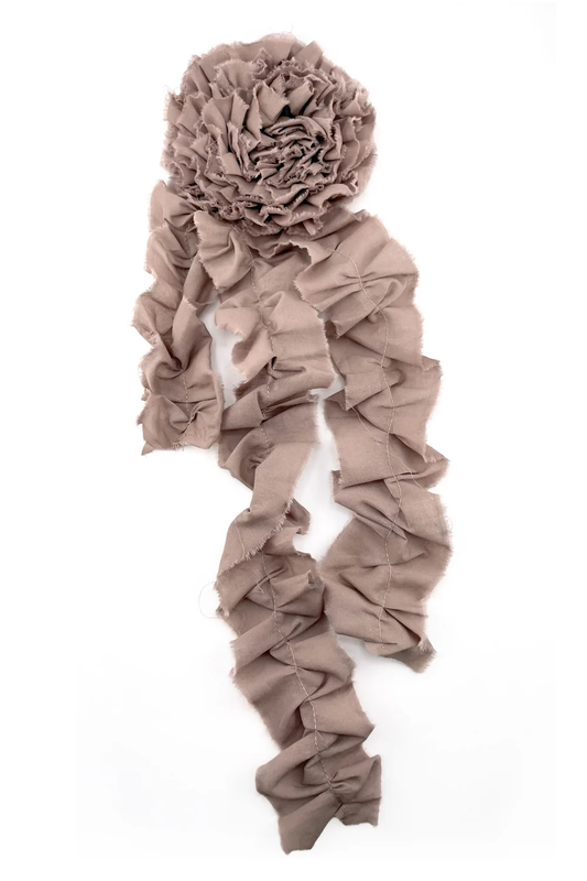 Dogstar Mimi Frill Brooch - Slate