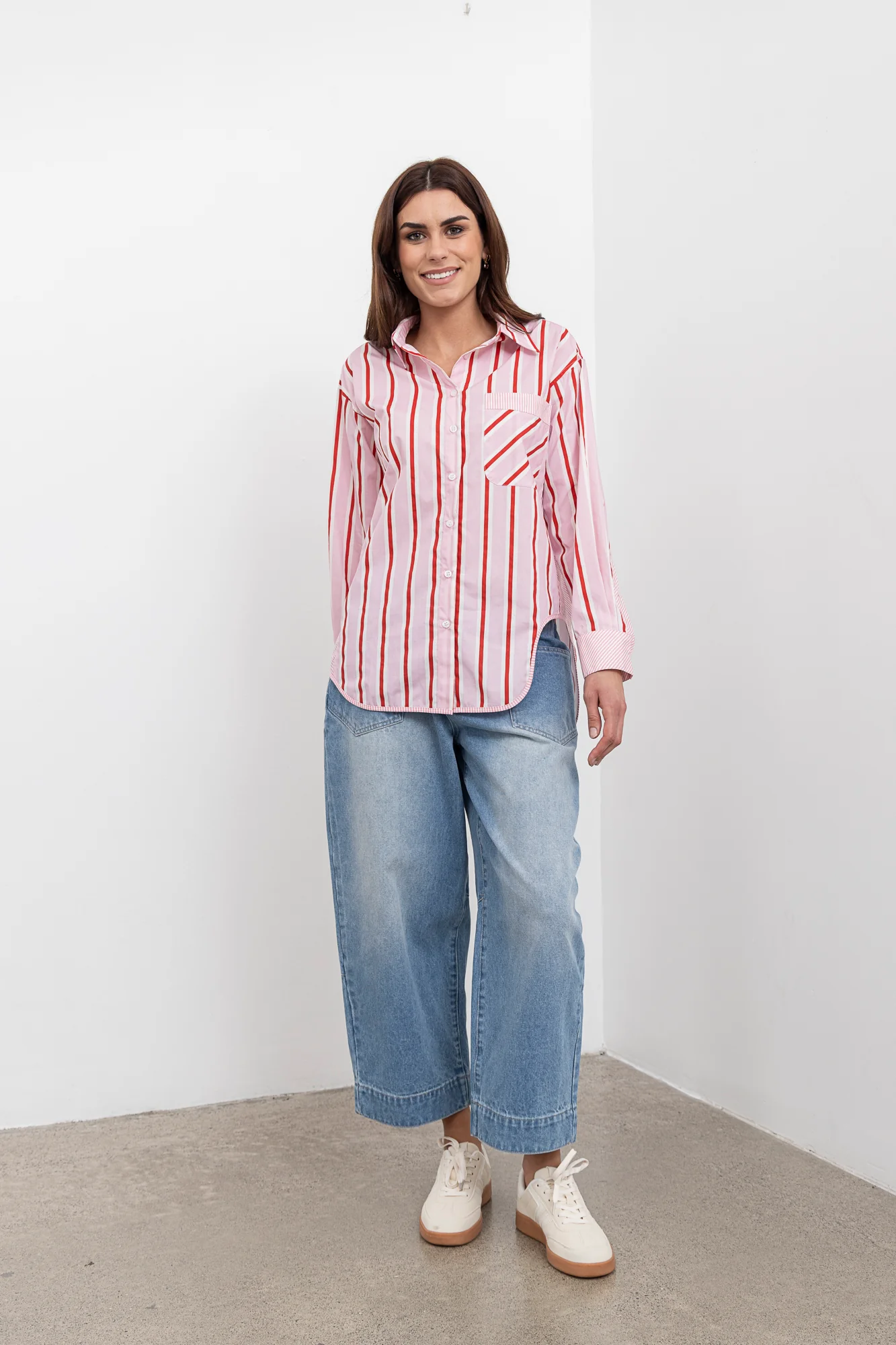 Mi Moso Maxwell Shirt - Candy Stripe