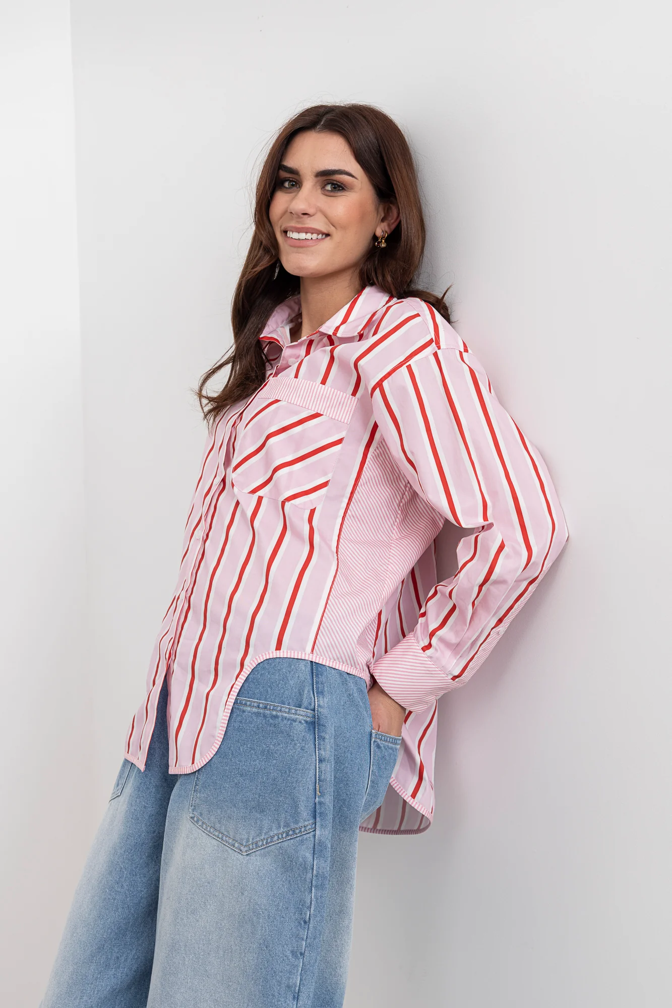 Mi Moso Maxwell Shirt - Candy Stripe