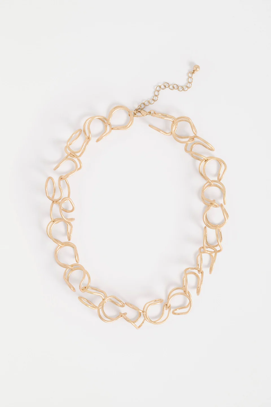 Elk Orden Choker Necklace - Gold