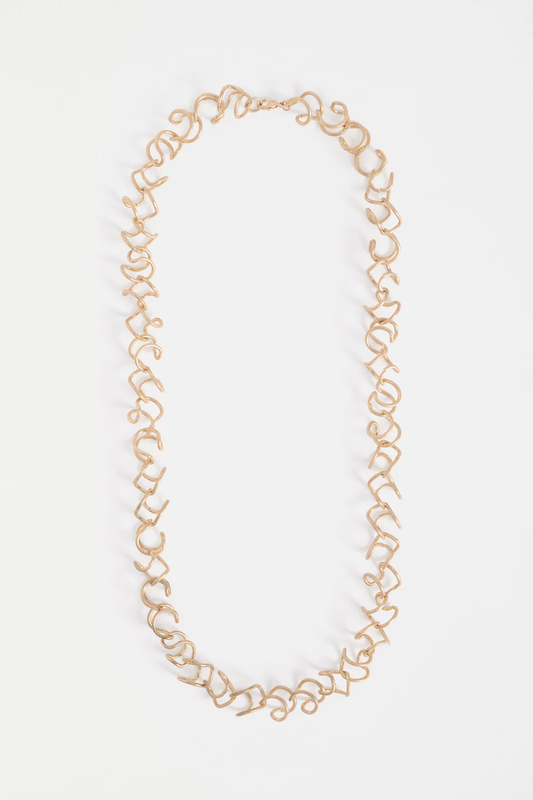 Elk Orden Long Necklace - Gold