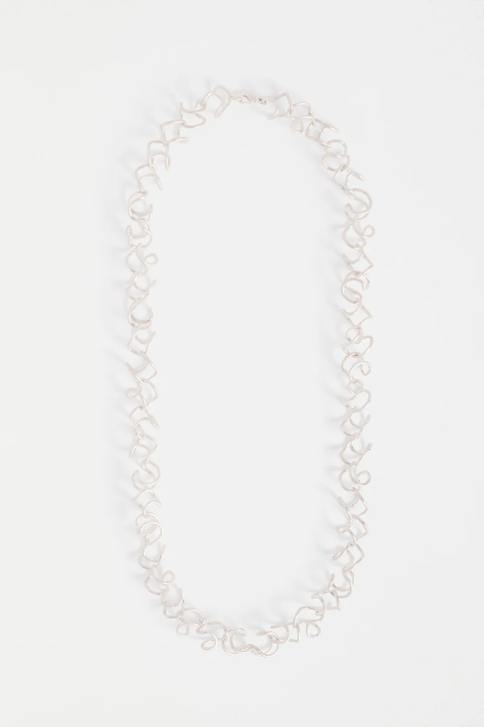 Elk Orden Long Necklace - Silver