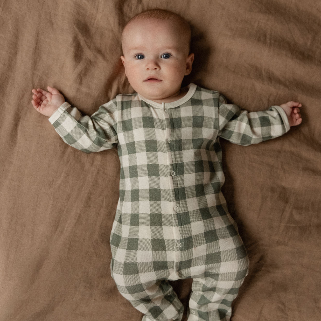 Nature Baby Stretch & Grow - Crispin Check