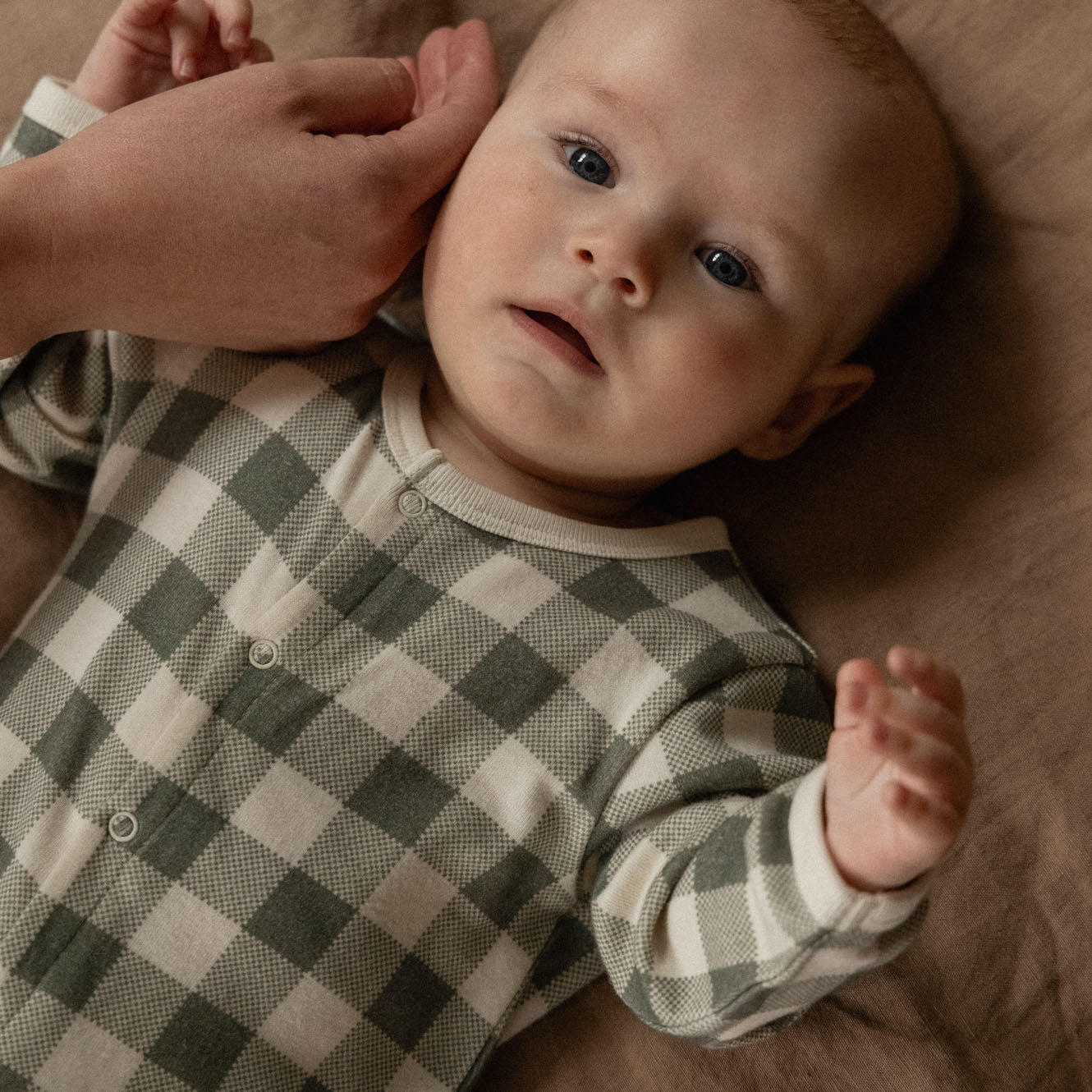 Nature Baby Stretch & Grow - Crispin Check