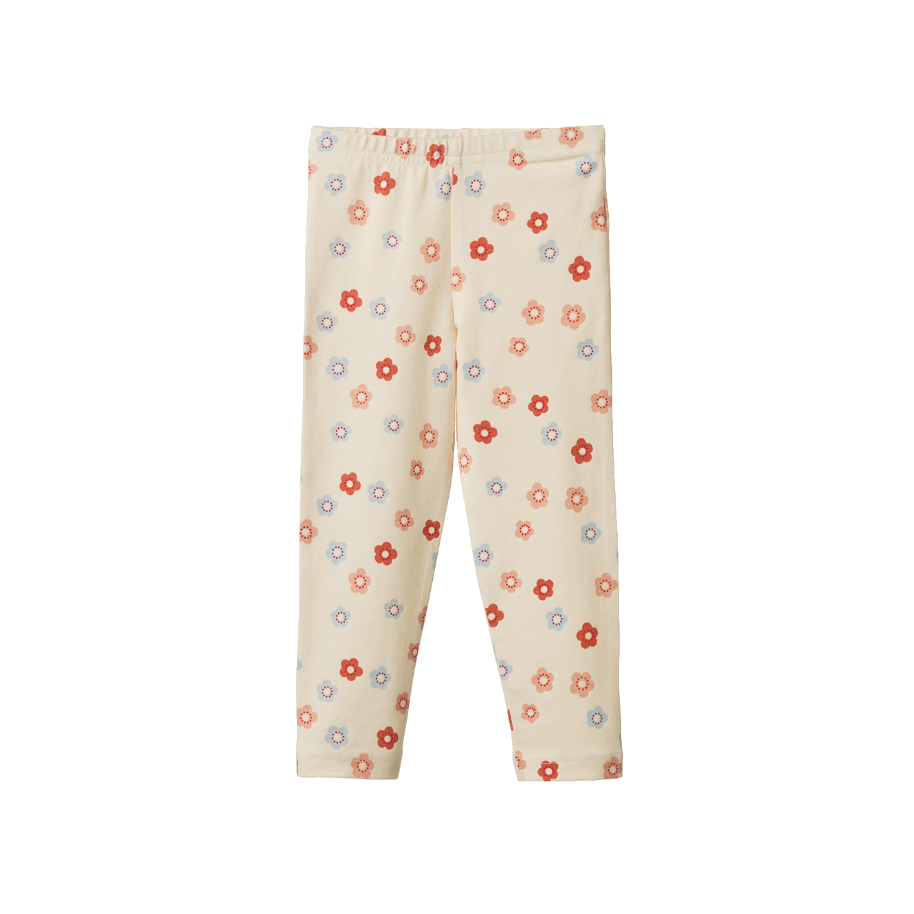 Nature Baby Leggings - Petite Flora Stamp Print