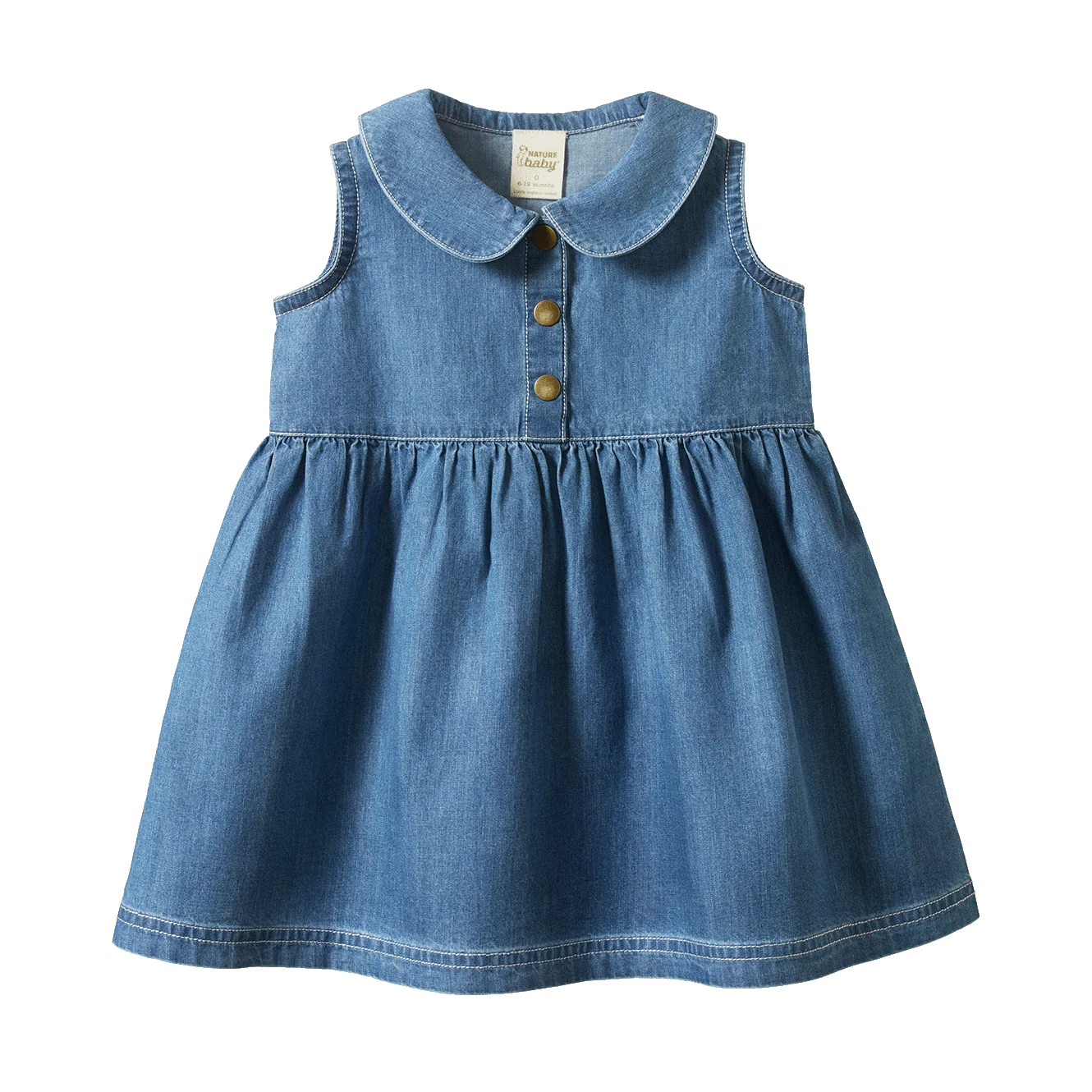 Nature Baby Birdy Dress - Sky
