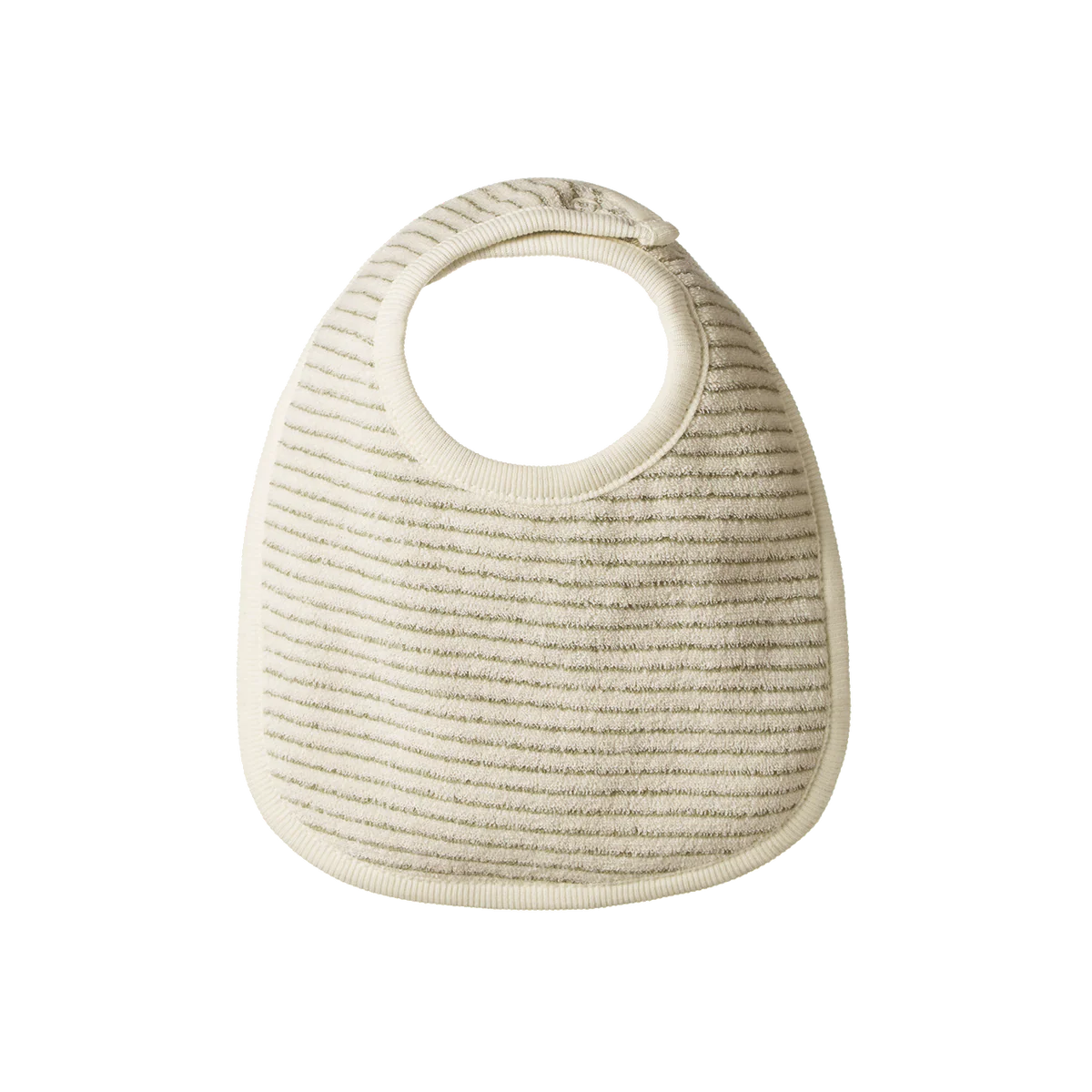 Nature Baby Dribble Bibs 3 Pack - Nettle Pinstripe/Natural/Nettle