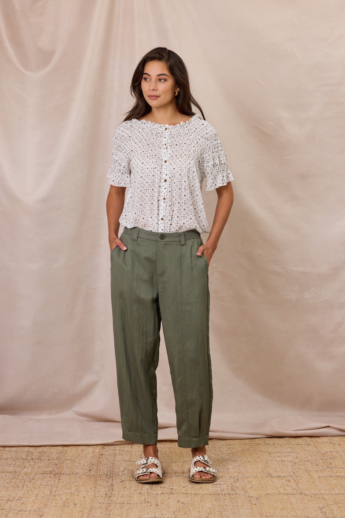 Design Nation Pivot Pant - Khaki
