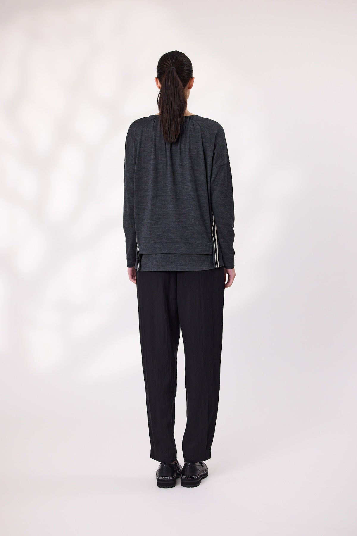 Design Nation Manor Jumper - Charcoal