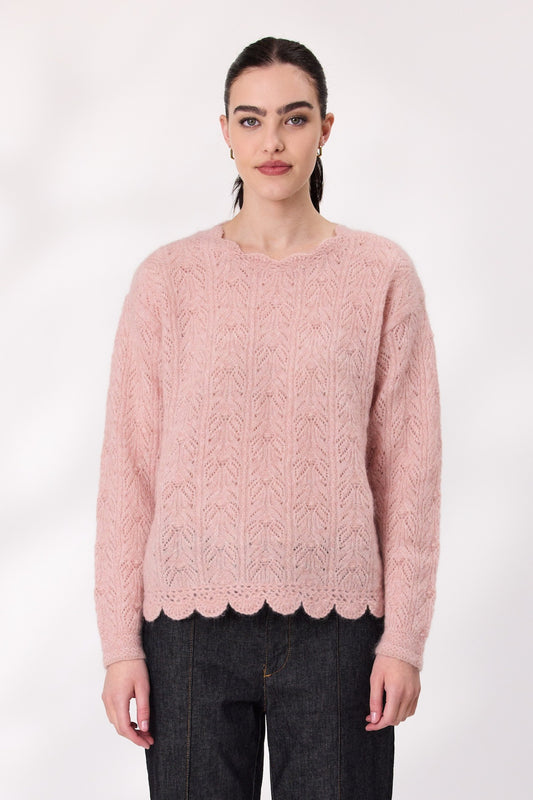 Design Nation Monroe Jumper - Blush Pink