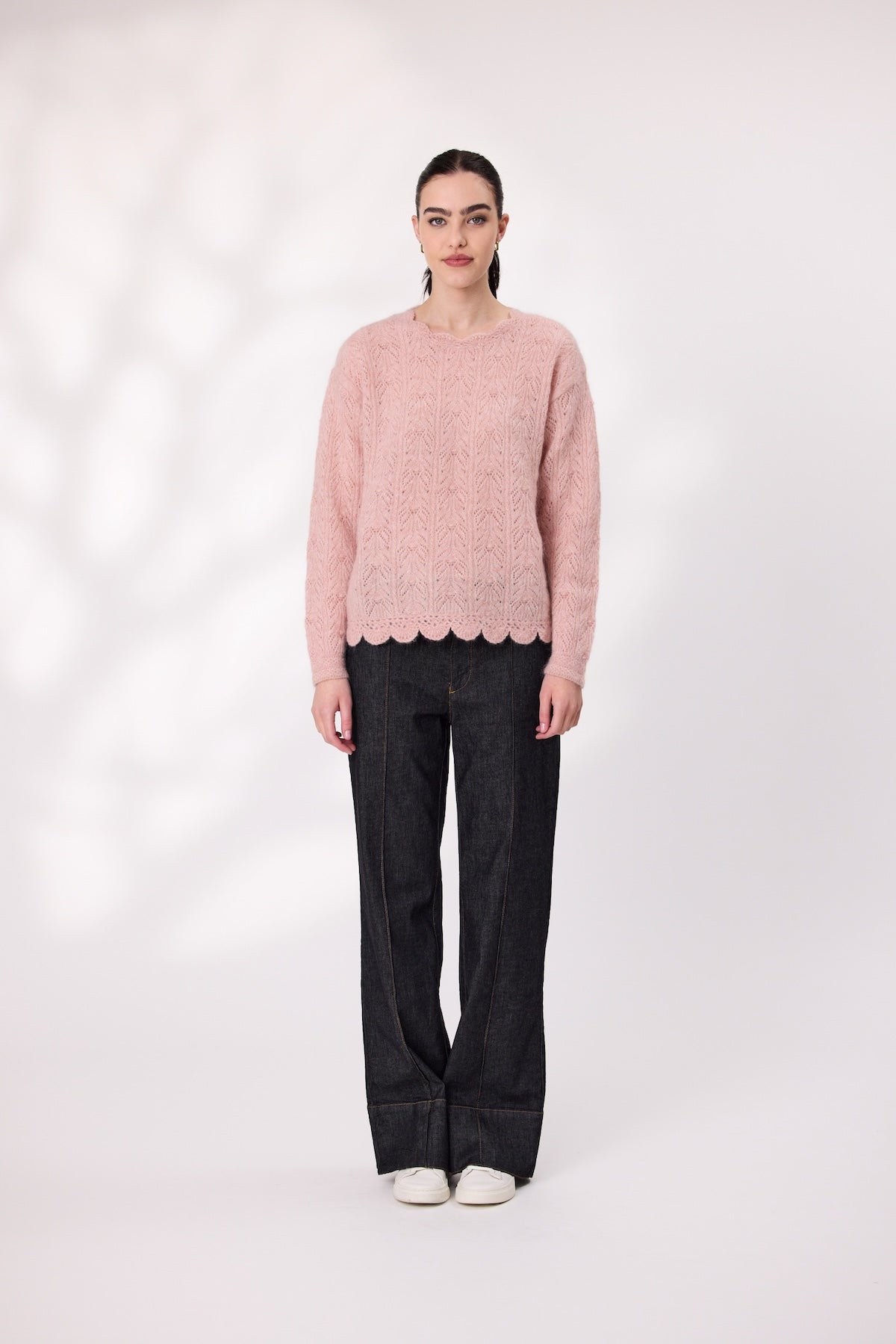 Design Nation Monroe Jumper - Blush Pink