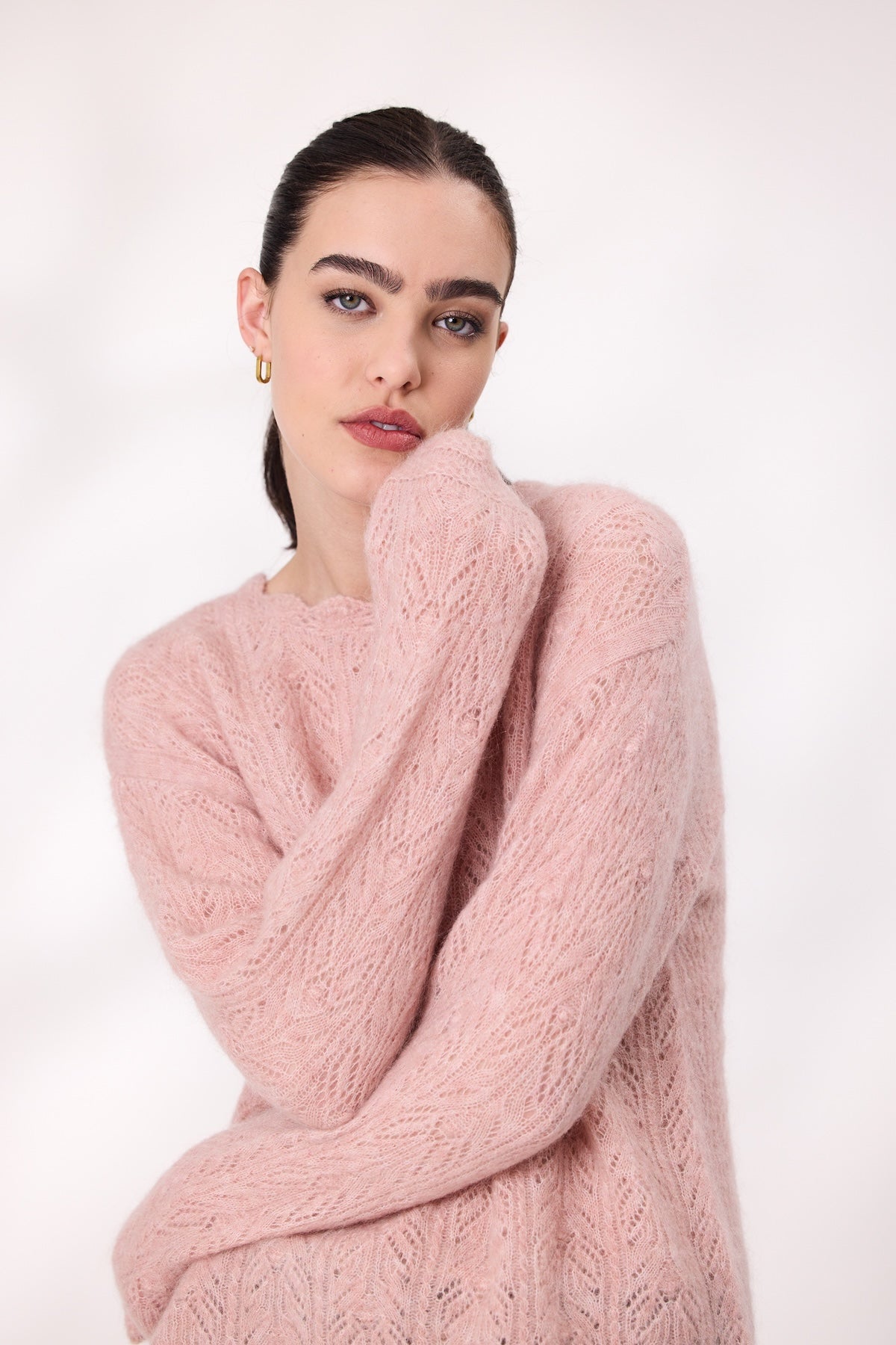 Design Nation Monroe Jumper - Blush Pink