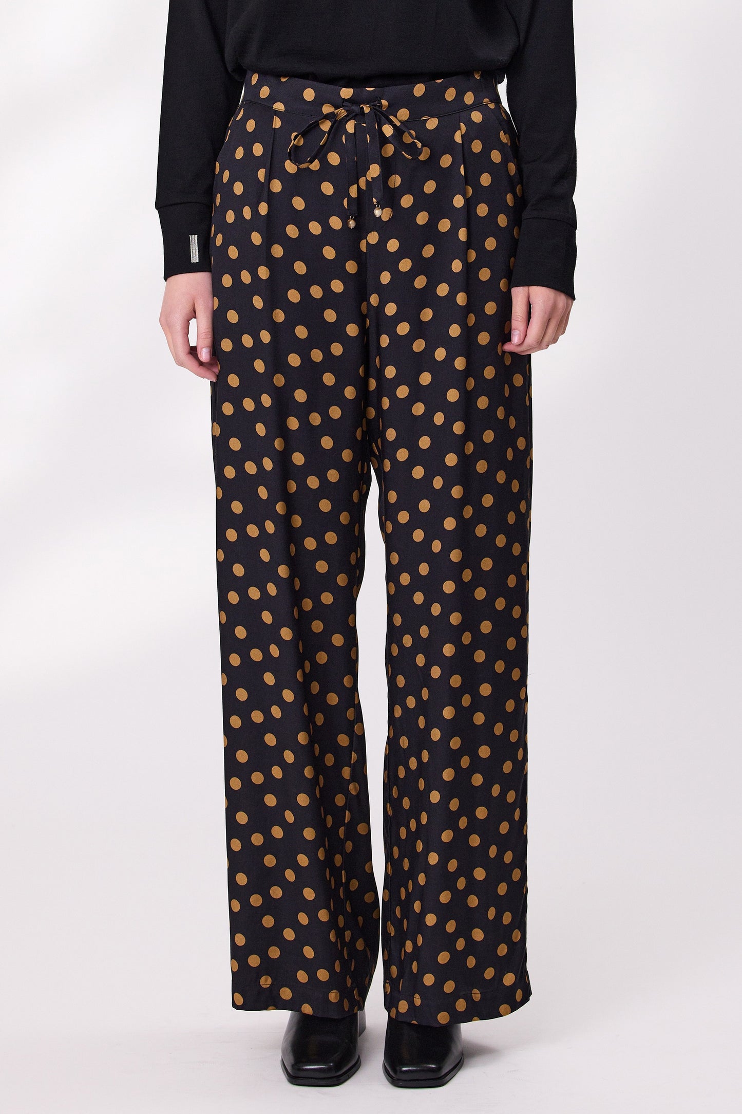 Design Nation Ophelia Pant - Black/Gold